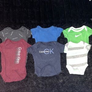 Calvin Klein Collection Kids' Short Sleeve Tees - Blue, Green, Red, Gray